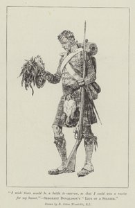 La vita di un soldato del sergente Donaldson